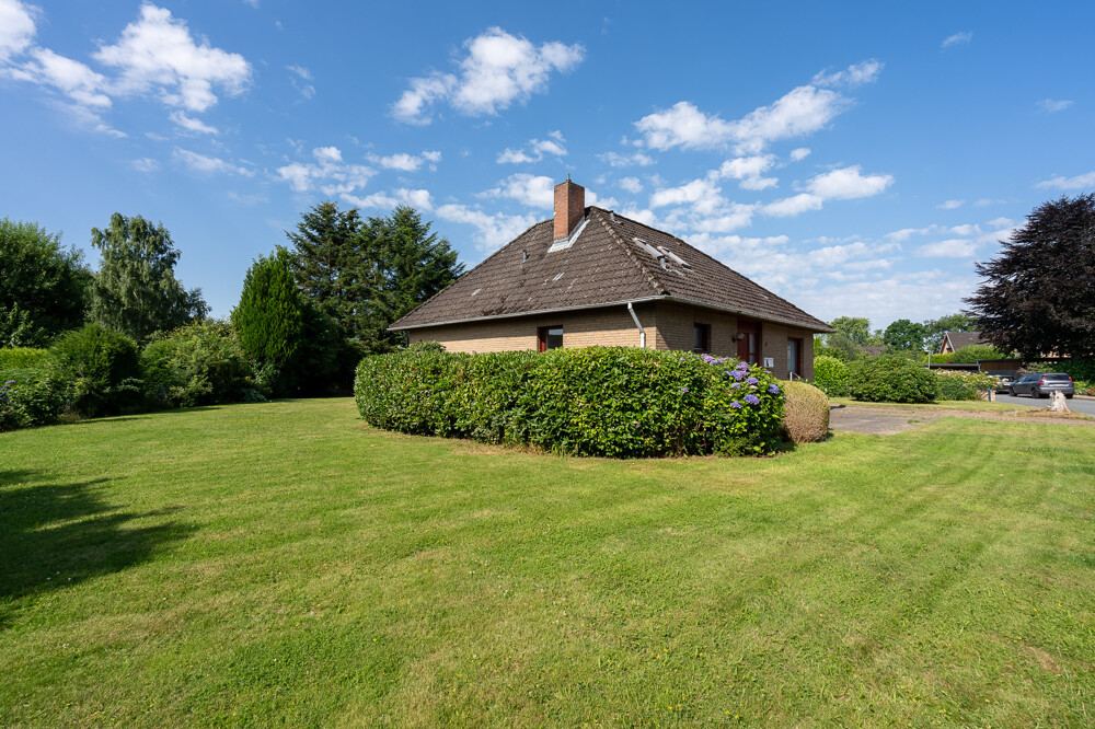 Außenbereich des Einfamilienhauses in Hohenaspe, Aufnahme 4.